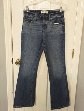 BKE Medium Blue Andi Slim Fit Mid Rise Boot Denim Jeans 27x30